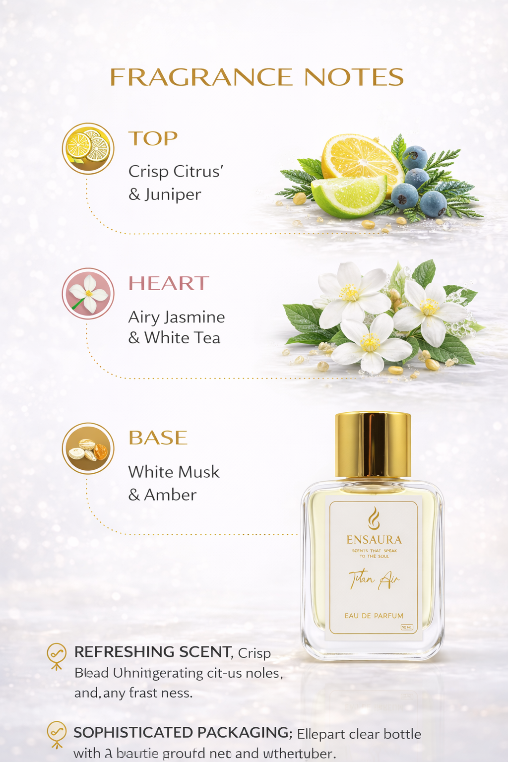 Ensaura Titan Air Eau De Parfum – Powerful Fresh Woody Fragrance - Image 2